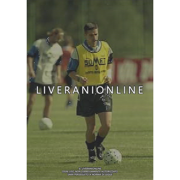 1997 VIGO DI FASSA RITIRO ATALANTA CALCIO NELLA FOTO ZORAN MIRKOVIC AG ALDO LIVERANI SAS