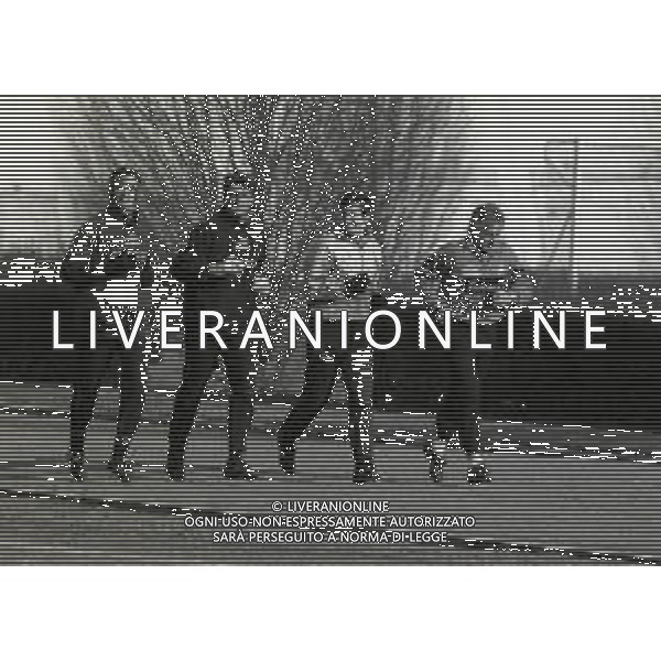 1995 -APPIANO GENTILE ALLENAMENTO INTER NELLA FOTO ------- GIANLUCA PAGLIUCA-LUCA MONDINI E LUCIANO CASTELLINI AG ALDO LIVERANI SAS