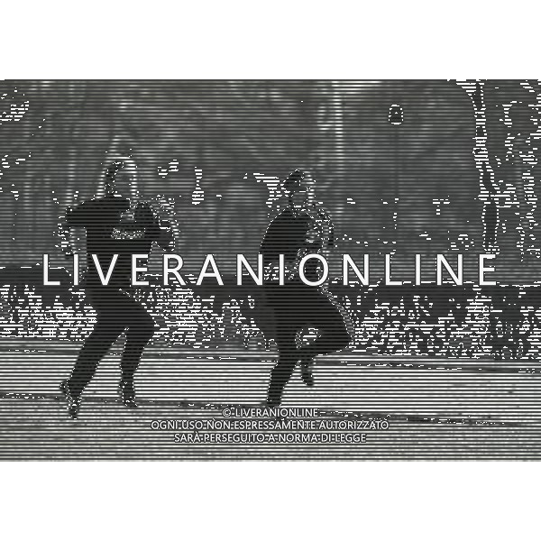 1995 -APPIANO GENTILE ALLENAMENTO INTER NELLA FOTO ANDREA SENO E DARKO PANCEV AG ALDO LIVERANI SAS