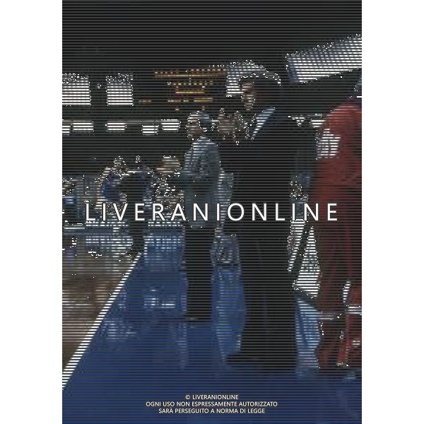 RETROSPETTIVA DAN PETERSON ALLENATORE BASKET NELLA FOTO DAN PETERSON ALLENATORE BILLY MILANO NELL\'ANNO 1979 AG ALDO LIVERANI SAS