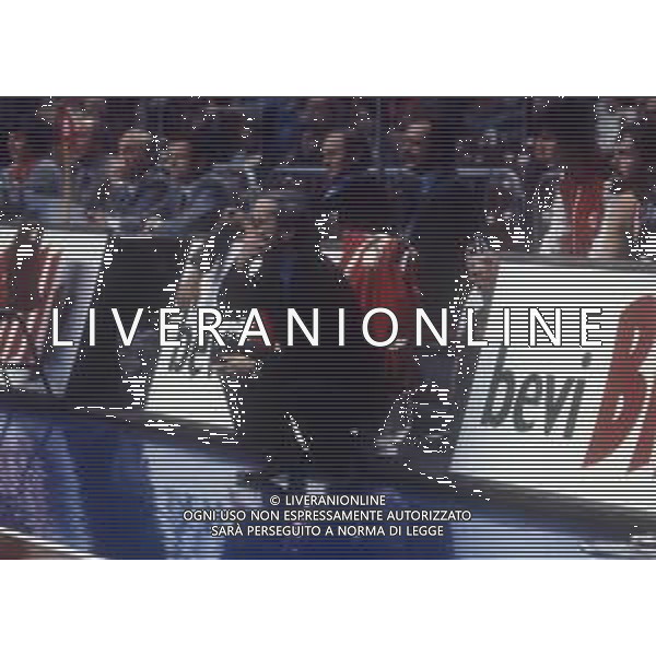 RETROSPETTIVA DAN PETERSON ALLENATORE BASKET NELLA FOTO DAN PETERSON ALLENATORE BILLY MILANO NELL\'ANNO 1979 AG ALDO LIVERANI SAS