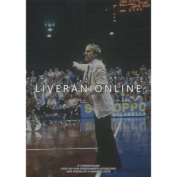 RETROSPETTIVA DAN PETERSON ALLENATORE BASKET NELLA FOTO DAN PETERSON ALLENATORE BILLY MILANO NELL\'ANNO 1979 AG ALDO LIVERANI SAS