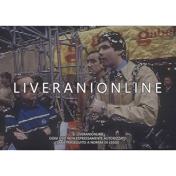 RETROSPETTIVA DAN PETERSON ALLENATORE BASKET NELLA FOTO DAN PETERSON CON TERRY DRISCOLL AG ALDO LIVERANI SAS  