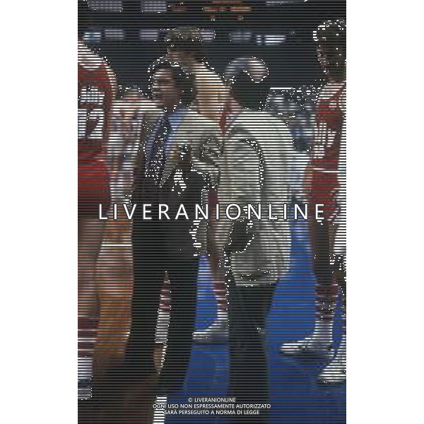 RETROSPETTIVA DAN PETERSON ALLENATORE BASKET NELLA FOTO DAN PETERSON ALLENATORE BASKET  AG ALDO LIVERANI SAS 