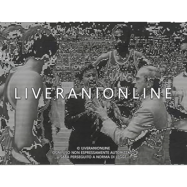 RETROSPETTIVA DAN PETERSON ALLENATORE BASKET NELLA FOTO DAN PETERSON ALLENATORE BASKET AG ALDO LIVERANI SAS