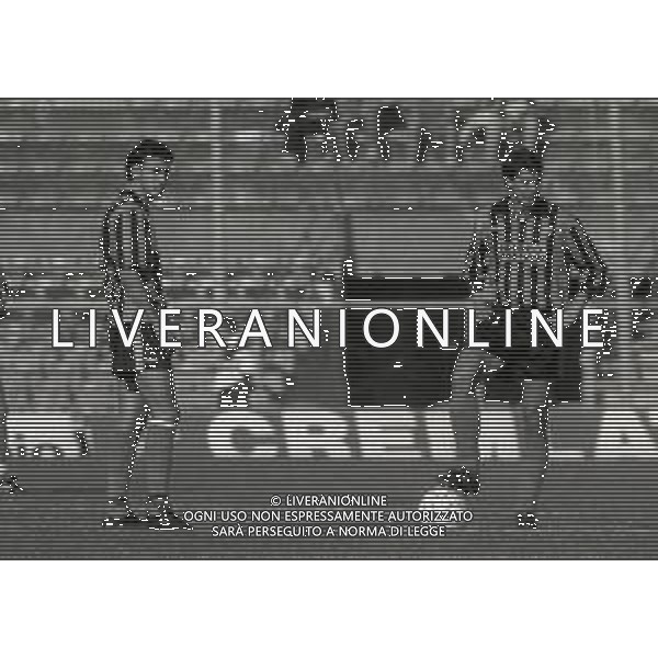 30-10-1991 PISA-ANDATA DI FINALE DI COPPA ITALIA PISA-GENOA 2-0 NELLA FOTO LORENZO SCARAFONI E----------- AG ALDO LIVERANI SAS 