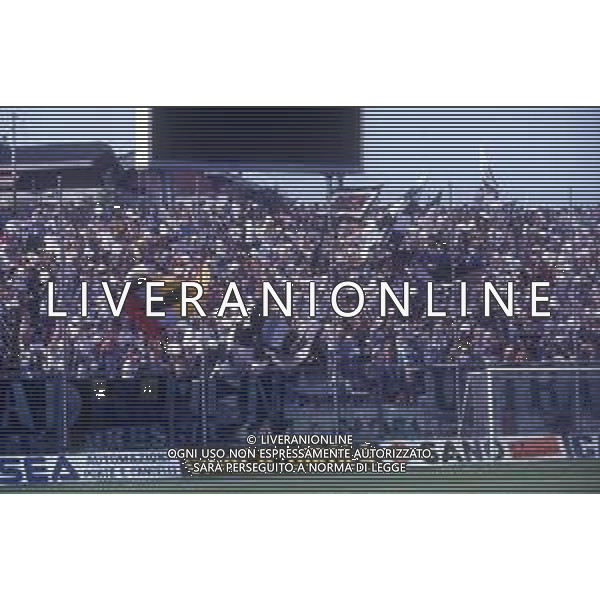 RETROSPETTIVA TIFOSI CESENA CALCIO NELLA FOTO I TIFOSI DEL CESENA CALCIO AG ALDO LIVERANI SAS