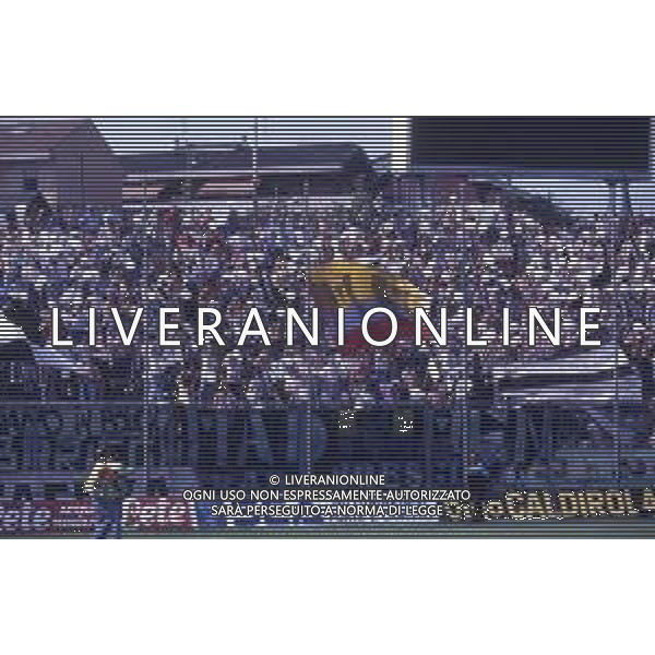 RETROSPETTIVA TIFOSI CESENA CALCIO NELLA FOTO I TIFOSI DEL CESENA CALCIO AG ALDO LIVERANI SAS