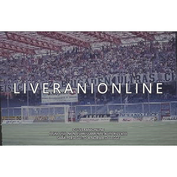 RETROSPETTIVA TIFOSI CESENA CALCIO NELLA FOTO I TIFOSI DEL CESENA CALCIO AG ALDO LIVERANI SAS