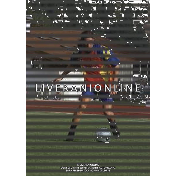 2000-2001 LECCE CALCIO PARTITA AMICHEVOLE NELLA FOTO CLAUDIO BONOMI AG ALDO LIVERANI SAS