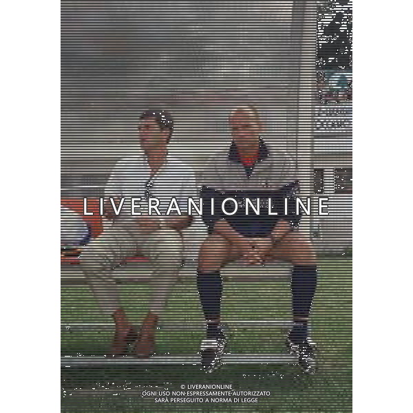 2000-2001 LECCE CALCIO PARTITA AMICHEVOLE NELLA FOTO ALBERTO CAVASIN ALLENATORE LECCE CALCIO AG ALDO LIVERANI SAS