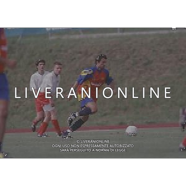 2000-2001 LECCE CALCIO PARTITA AMICHEVOLE NELLA FOTO DAVID SESA AG ALDO LIVERANI SAS