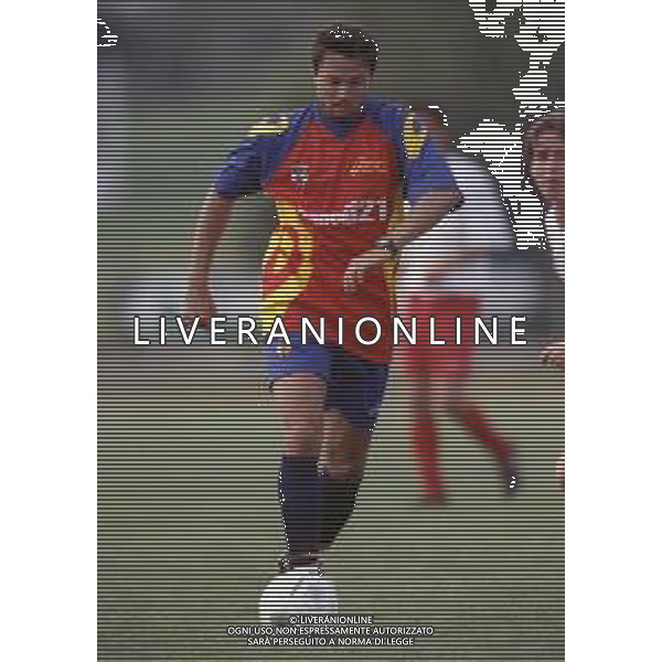 2000-2001 LECCE CALCIO PARTITA AMICHEVOLE NELLA FOTO DAVID SESA AG ALDO LIVERANI SAS