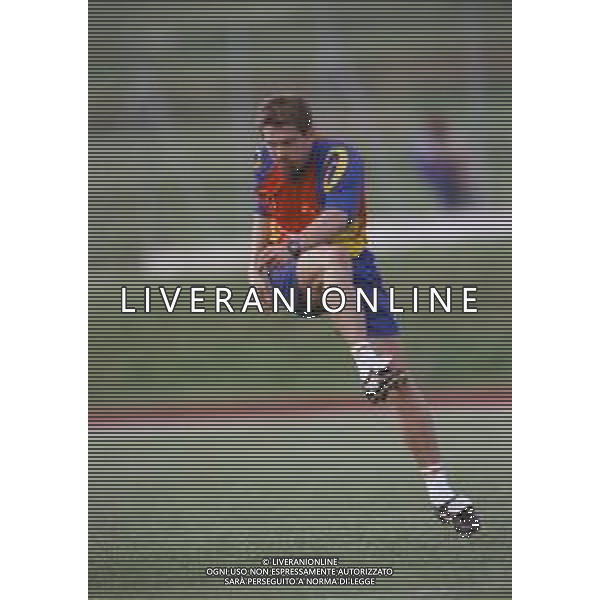 2000-2001 LECCE CALCIO PARTITA AMICHEVOLE NELLA FOTO DAVOR VUGRINEC AG ALDO LIVERANI SAS