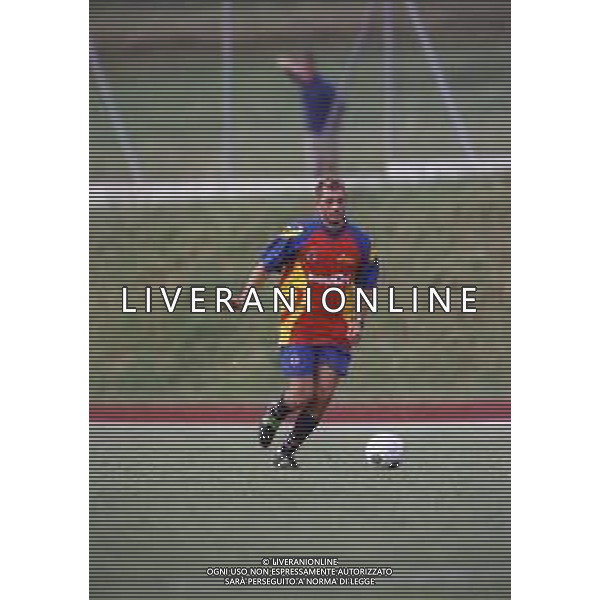 2000-2001 LECCE CALCIO PARTITA AMICHEVOLE NELLA FOTO GIANLUCA COLONNELLO AG ALDO LIVERANI SAS