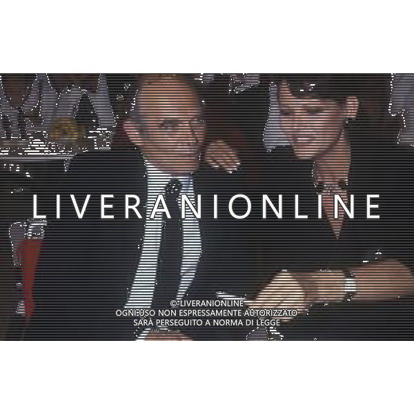RETROSPETTIVA CLAUDIA CARDINALE ATTRICE NELLA FOTO CON IL MARITO PASQUALE SQUITIERI A ROMA NELL\'ANNO 1985 FOTO EDGARDO DELLA SCORCIOSA / ARCHIVIO AG ALDO LIVERANI SAS