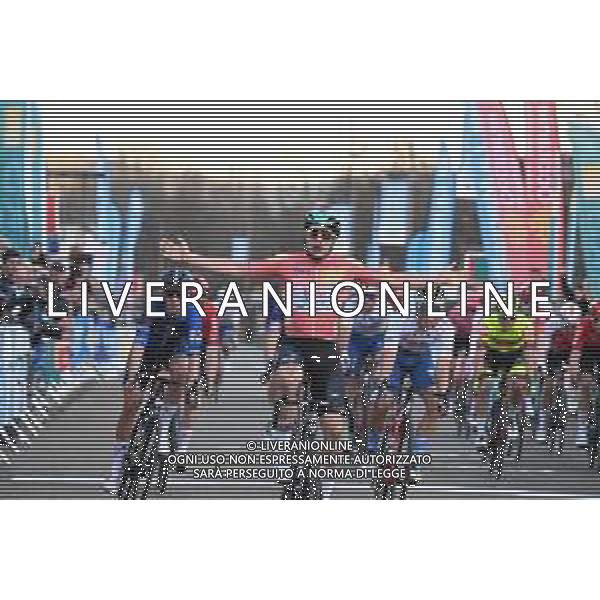 03-02-2023 Etoile De Besseges; Tappa 03 Besseges - Besseges; 2023, Lotto - Dstny; 2023, Totalenergies; 2023, Groupama - Fdj; De Lie, Arnaud; Ferron, Valentin; Watson, Samuel; Besseges; ©SIROTTI / AGENZIA ALDO LIVERANI SAS