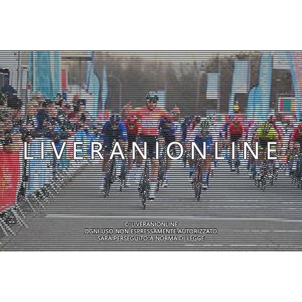 03-02-2023 Etoile De Besseges; Tappa 03 Besseges - Besseges; 2023, Lotto - Dstny; 2023, Totalenergies; 2023, Groupama - Fdj; De Lie, Arnaud; Ferron, Valentin; Watson, Samuel; Besseges; ©SIROTTI / AGENZIA ALDO LIVERANI SAS