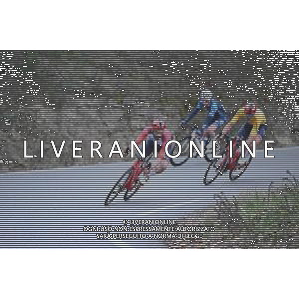 03-02-2023 Etoile De Besseges; Tappa 03 Besseges - Besseges; 2023, Trek - Segafredo; Berard, Julien; Pedersen, Mads; Col Des Brousses; ©SIROTTI / AGENZIA ALDO LIVERANI SAS