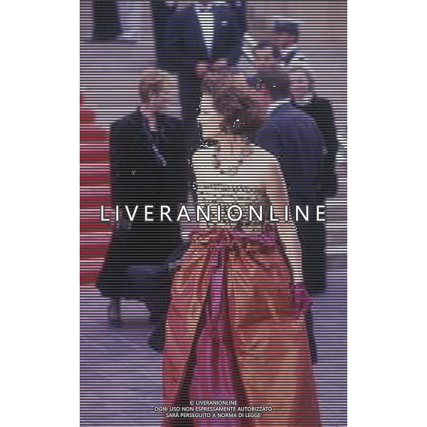 RETROSPETTIVA CLAUDIA CARDINALE ATTRICE NELLA FOTO AL FESTIVAL DI CANNES NEL 1988 AG ALDO LIVERANI SAS