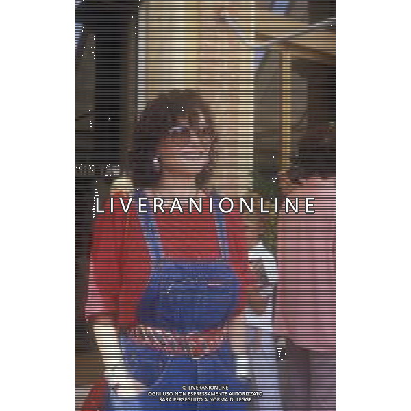 ARCHIVIO GIOVANNI LIVERANI RETROSPETTIVA CLAUDIA CARDINALE ATTRICE NELLA FOTO A VENEZIA NEL 1984 AG ALDO LIVERANI SAS