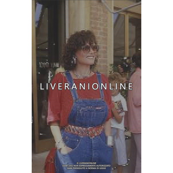 ARCHIVIO GIOVANNI LIVERANI RETROSPETTIVA CLAUDIA CARDINALE ATTRICE NELLA FOTO A VENEZIA NEL 1984 AG ALDO LIVERANI SAS