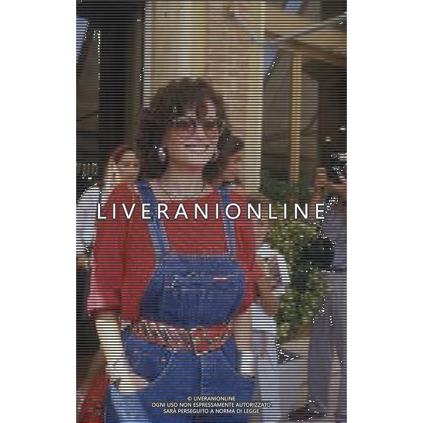 ARCHIVIO GIOVANNI LIVERANI RETROSPETTIVA CLAUDIA CARDINALE ATTRICE NELLA FOTO A VENEZIA NEL 1984 AG ALDO LIVERANI SAS