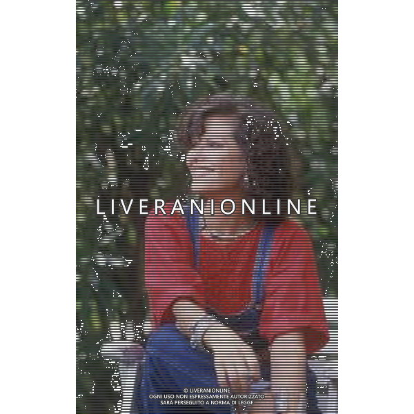 ARCHIVIO GIOVANNI LIVERANI RETROSPETTIVA CLAUDIA CARDINALE ATTRICE NELLA FOTO A VENEZIA NEL 1984 AG ALDO LIVERANI SAS