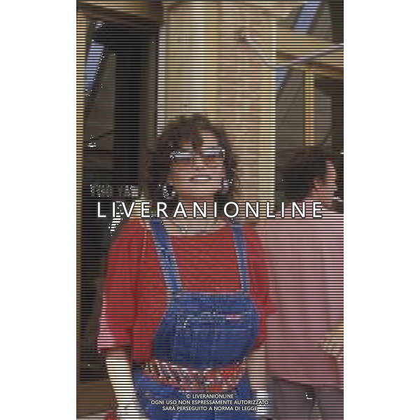 ARCHIVIO GIOVANNI LIVERANI RETROSPETTIVA CLAUDIA CARDINALE ATTRICE NELLA FOTO A VENEZIA NEL 1984 AG ALDO LIVERANI SAS