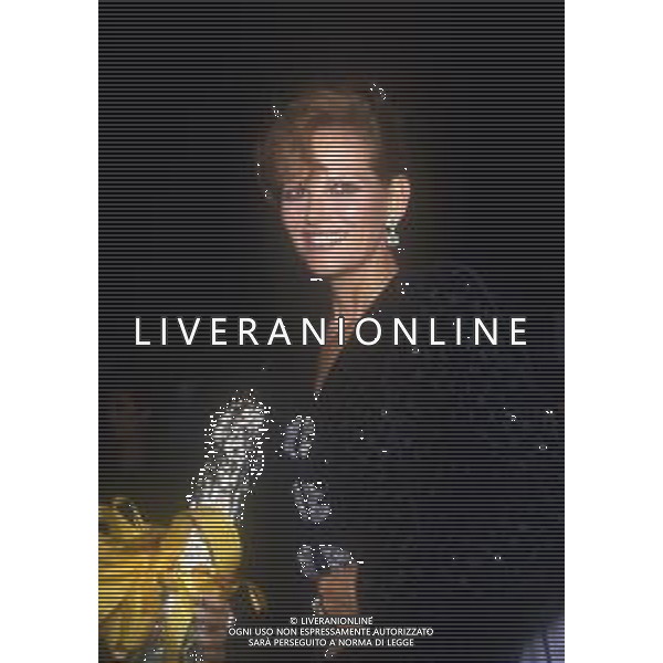 RETROSPETTIVA CLAUDIA CARDINALE ATTRICE NELLA FOTO A MILANO IL 4 NOVEMBRE 1986 AG ALDO LIVERANI SAS
