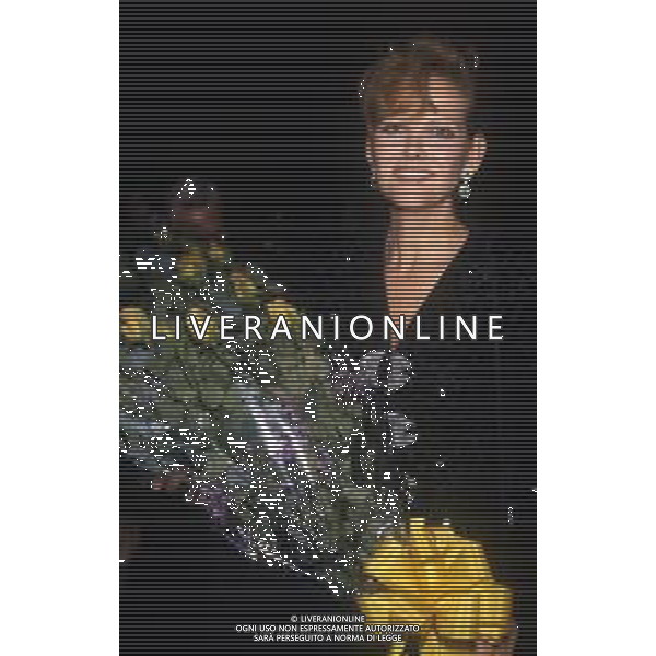 RETROSPETTIVA CLAUDIA CARDINALE ATTRICE NELLA FOTO A MILANO IL 4 NOVEMBRE 1986 AG ALDO LIVERANI SAS