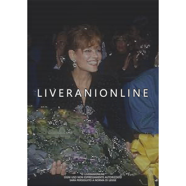 RETROSPETTIVA CLAUDIA CARDINALE ATTRICE NELLA FOTO A MILANO IL 4 NOVEMBRE 1986 AG ALDO LIVERANI SAS