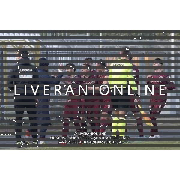CITTADELLA - ASCOLI CAMPIONATO CALCIO SERIE B 04.02.2023 NELLA FOTO ESULTANZA DOPO IL GOL DI MIRKO ANTONUCCI AGENZIA ALDO LIVERANI SAS