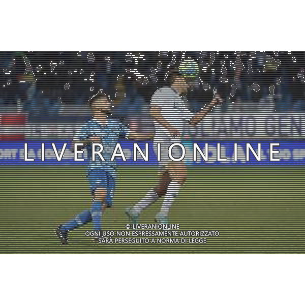 TVRG Patrick Cutrone (Como) e Mario Sampirisi (Frosinone) Como vs Frosinone Como 04-02-2023 Stadio Giuseppe Sinigaglia Campionato Serie BKT - 23a giornata foto Roberto Garavaglia/ag. Aldo Liverani sas / AGENZIA ALDO LIVERANI SAS