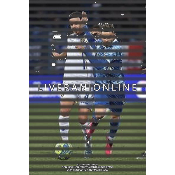 TVRG Karlo Lulic (Frosinone) e Lucas Da Cunha (Como) Como vs Frosinone Como 04-02-2023 Stadio Giuseppe Sinigaglia Campionato Serie BKT - 23a giornata foto Roberto Garavaglia/ag. Aldo Liverani sas / AGENZIA ALDO LIVERANI SAS