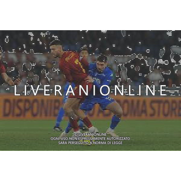 Roma vs Empoli Campionato Serie A TIM - 21 Giornata - Stadio Olimpico - Roma 04-02-2023 nella foto Pellegrini e Marin © Federico Gaetano / AGENZIA ALDO LIVERANI SAS