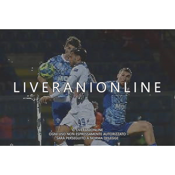 TVRG Gianluca Frabotta (Frosinone) e Alessandro Gabrielloni (Como) Como vs Frosinone Como 04-02-2023 Stadio Giuseppe Sinigaglia Campionato Serie BKT - 23a giornata foto Roberto Garavaglia/ag. Aldo Liverani sas / AGENZIA ALDO LIVERANI SAS