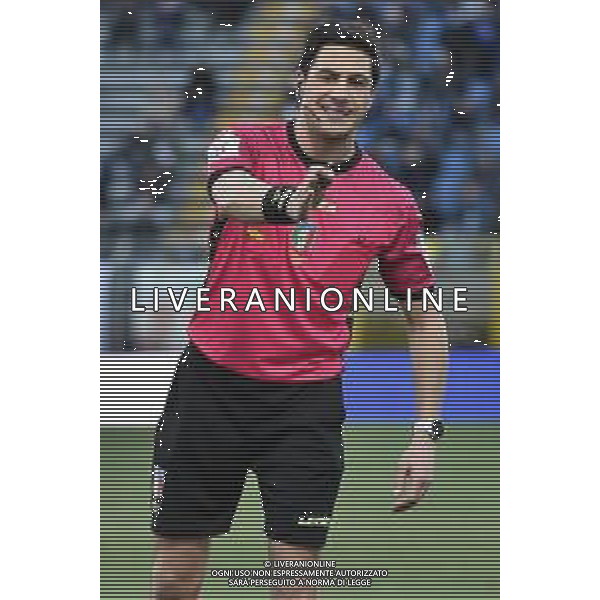 TVRG l\'arbitro Gianluca Manganiello di Pinerolo (TO) Como vs Frosinone Como 04-02-2023 Stadio Giuseppe Sinigaglia Campionato Serie BKT - 23a giornata foto Roberto Garavaglia/ag. Aldo Liverani sas