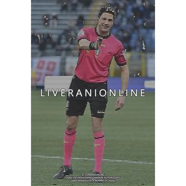 TVRG l\'arbitro Gianluca Manganiello di Pinerolo (TO) Como vs Frosinone Como 04-02-2023 Stadio Giuseppe Sinigaglia Campionato Serie BKT - 23a giornata foto Roberto Garavaglia/ag. Aldo Liverani sas