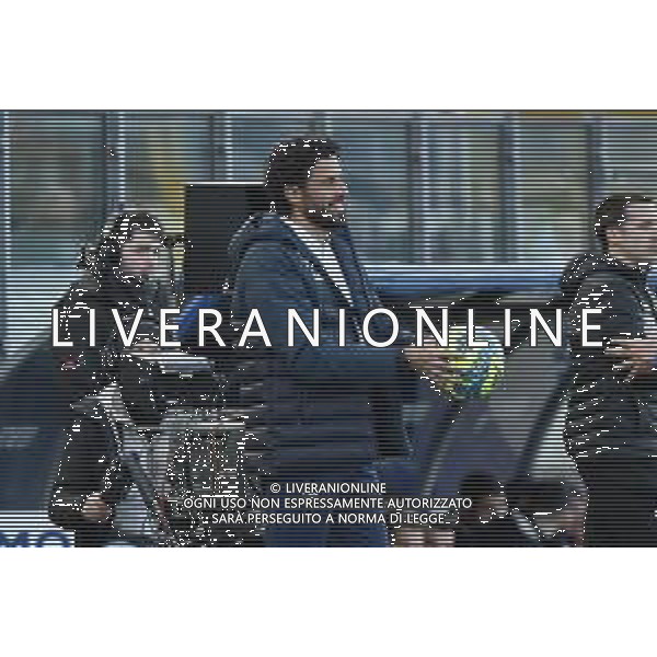 TVRG Fabio Grosso allenatore Frosinone Como vs Frosinone Como 04-02-2023 Stadio Giuseppe Sinigaglia Campionato Serie BKT - 23a giornata foto Roberto Garavaglia/ag. Aldo Liverani sas