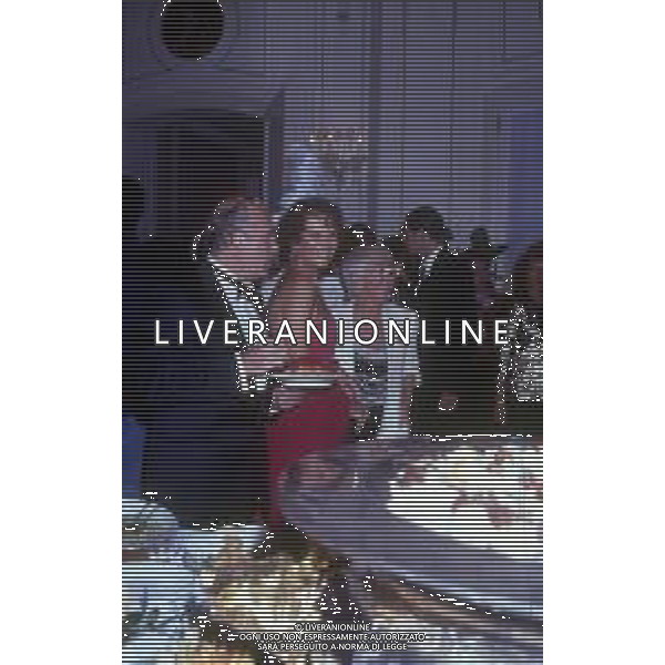 ARCHIVIO GIOVANNI LIVERANI RETROSPETTIVA CLAUDIA CARDINALE ATTRICE NELLA FOTO CON IL MARITO PASQUALE SQUITIERI E LINA WERTMULLER NELL\'ANNO 1989 AG ALDO LIVERANI SAS