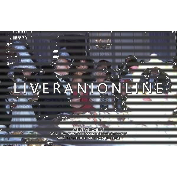 ARCHIVIO GIOVANNI LIVERANI RETROSPETTIVA CLAUDIA CARDINALE ATTRICE NELLA FOTO CON IL MARITO PASQUALE SQUITIERI E LINA WERTMULLER NELL\'ANNO 1989 AG ALDO LIVERANI SAS