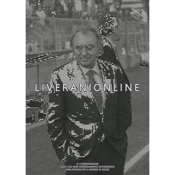 23-02-1992 CREMONA STADIO NEUTRO CAMPIONATO DI CALCIO SERIE A VEONA-NAPOLI 0-1 NELLA FOTO CORRADO FERLAINO PRESIDENTE NAPOLI CALCIO AG ALDO LIVERANI SAS