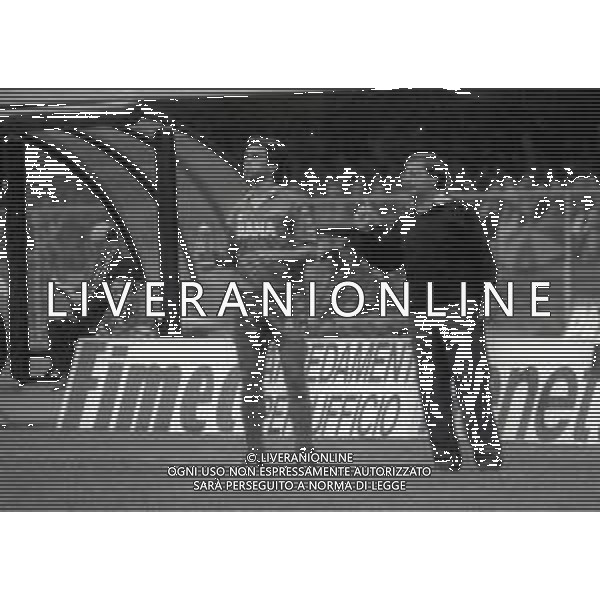06-10-1991 VERONA CAMPIONATO DI CALCIO SERIE A VERONA-CAGLIARI 2-0 NELLA FOTO EUGENIO FASCETTI ALLENATORE VERONA CON LUCA PELLEGRINI AG ALDO LIVERANI SAS