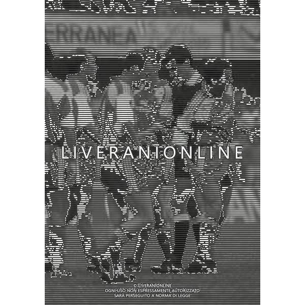 22-09-1991 VERONA CAMPIONATO DI CALCIO SERIE A VERONA-BARI 2-1 NELLA FOTO L\'ARBITRO PIERO CECCARINI AG ALDO LIVERANI SAS