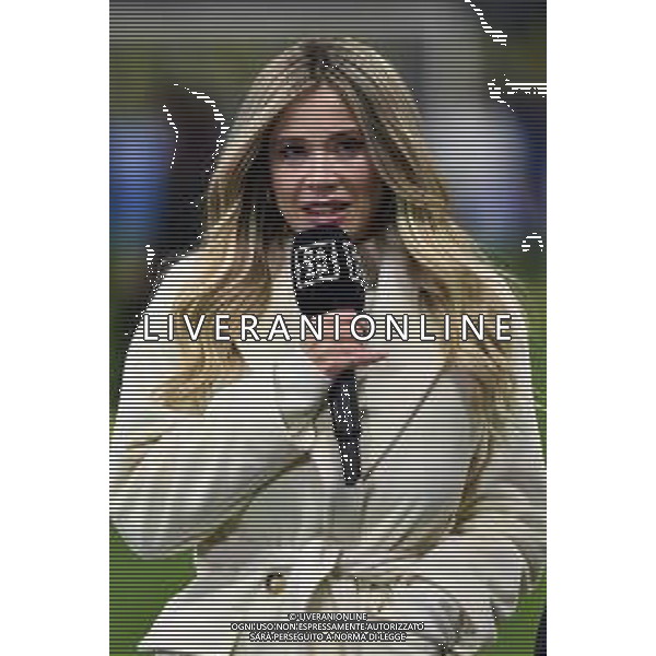 Diletta Leotta giornalista DAZN Inter vs Milan Milano 05-02-2023 Stadio Giuseppe Meazza - San Siro Campionato Serie A TIM - 21a giornata foto Roberto Garavaglia/ag. Aldo Liverani sas / AGENZIA ALDO LIVERANI SAS