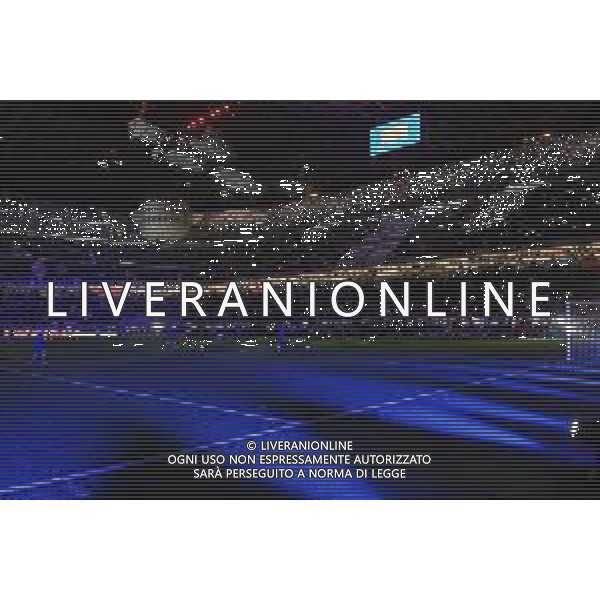 Coreografia giochi di luce nel pre gara Inter vs Milan Milano 05-02-2023 Stadio Giuseppe Meazza - San Siro Campionato Serie A TIM - 21a giornata foto Roberto Garavaglia/ag. Aldo Liverani sas / AGENZIA ALDO LIVERANI SAS