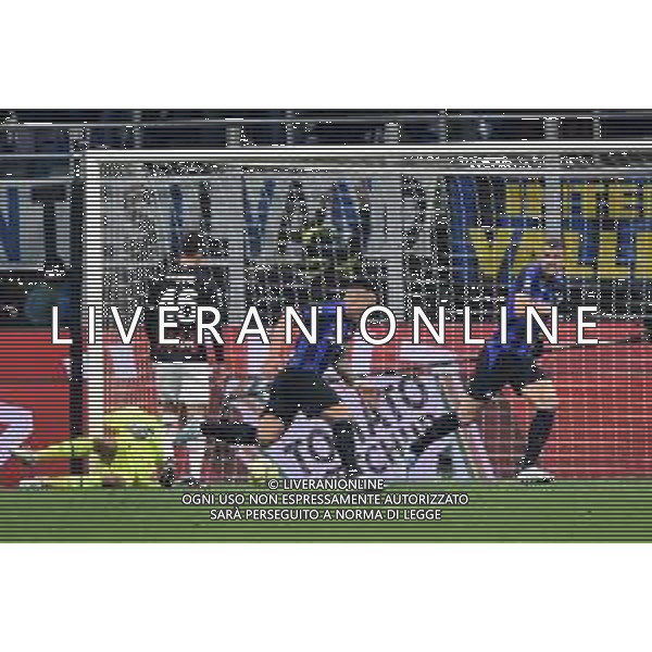 esultanza Inter dopo il gol dell\'1 a 0 Lautaro Martinez Inter vs Milan Milano 05-02-2023 Stadio Giuseppe Meazza - San Siro Campionato Serie A TIM - 21a giornata foto Roberto Garavaglia/ag. Aldo Liverani sas / AGENZIA ALDO LIVERANI SAS