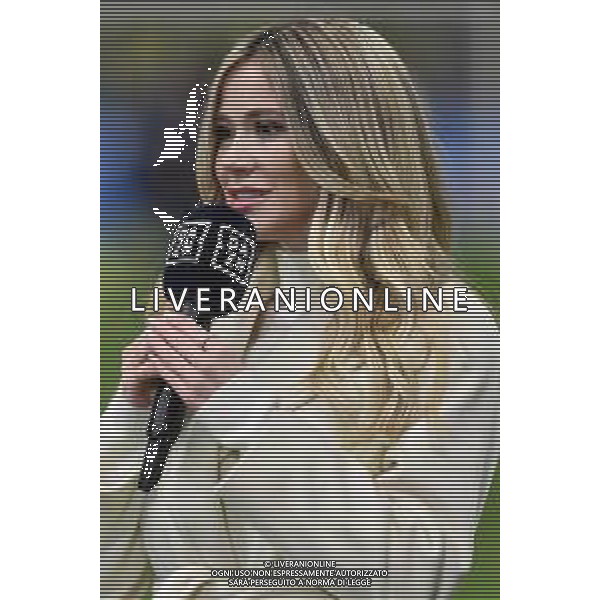 Diletta Leotta giornalista DAZN Inter vs Milan Milano 05-02-2023 Stadio Giuseppe Meazza - San Siro Campionato Serie A TIM - 21a giornata foto Roberto Garavaglia/ag. Aldo Liverani sas / AGENZIA ALDO LIVERANI SAS
