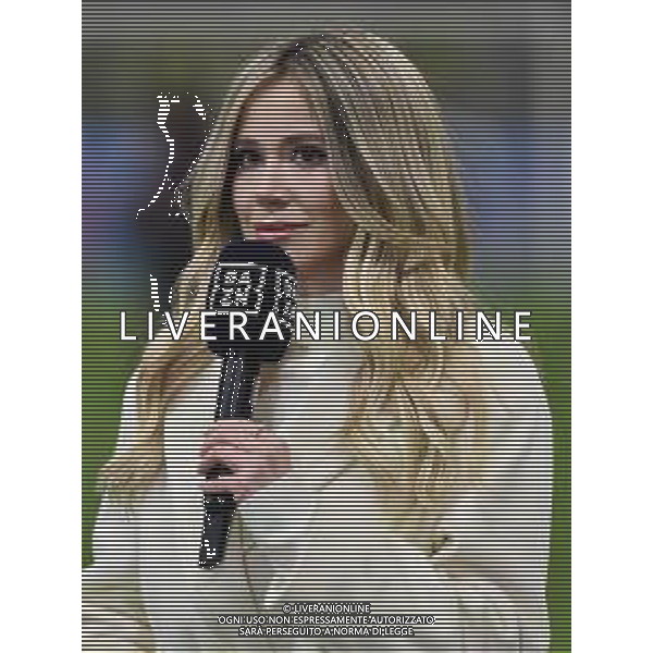 Diletta Leotta giornalista DAZN Inter vs Milan Milano 05-02-2023 Stadio Giuseppe Meazza - San Siro Campionato Serie A TIM - 21a giornata foto Roberto Garavaglia/ag. Aldo Liverani sas / AGENZIA ALDO LIVERANI SAS
